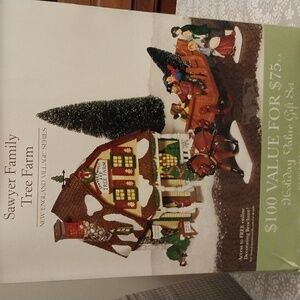 Dept 56 Sawyer Family Tree Farm